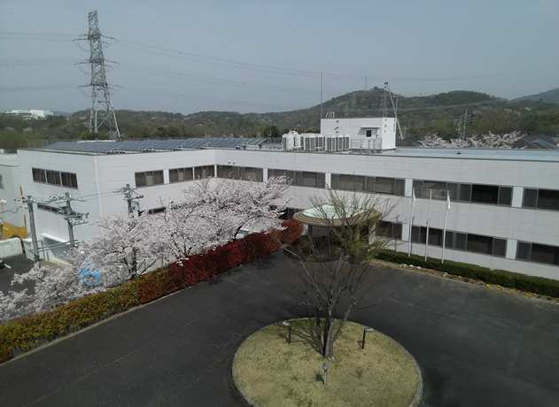 中部電気保安協会人財・技術開発センター（ドローン撮影）